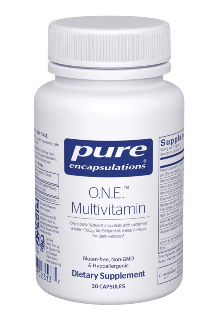 Pure Encapsulation O.N.E Multivitamin bottle